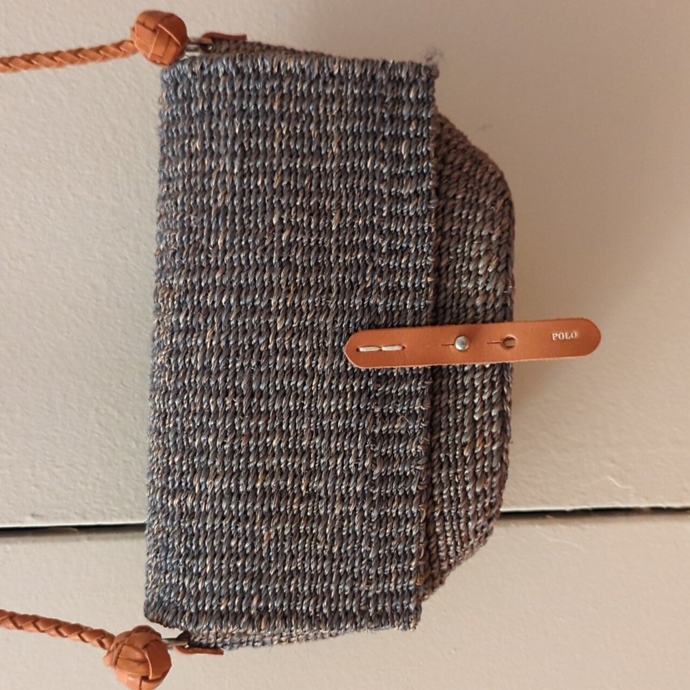 Polo Ralph Lauren raffia bag